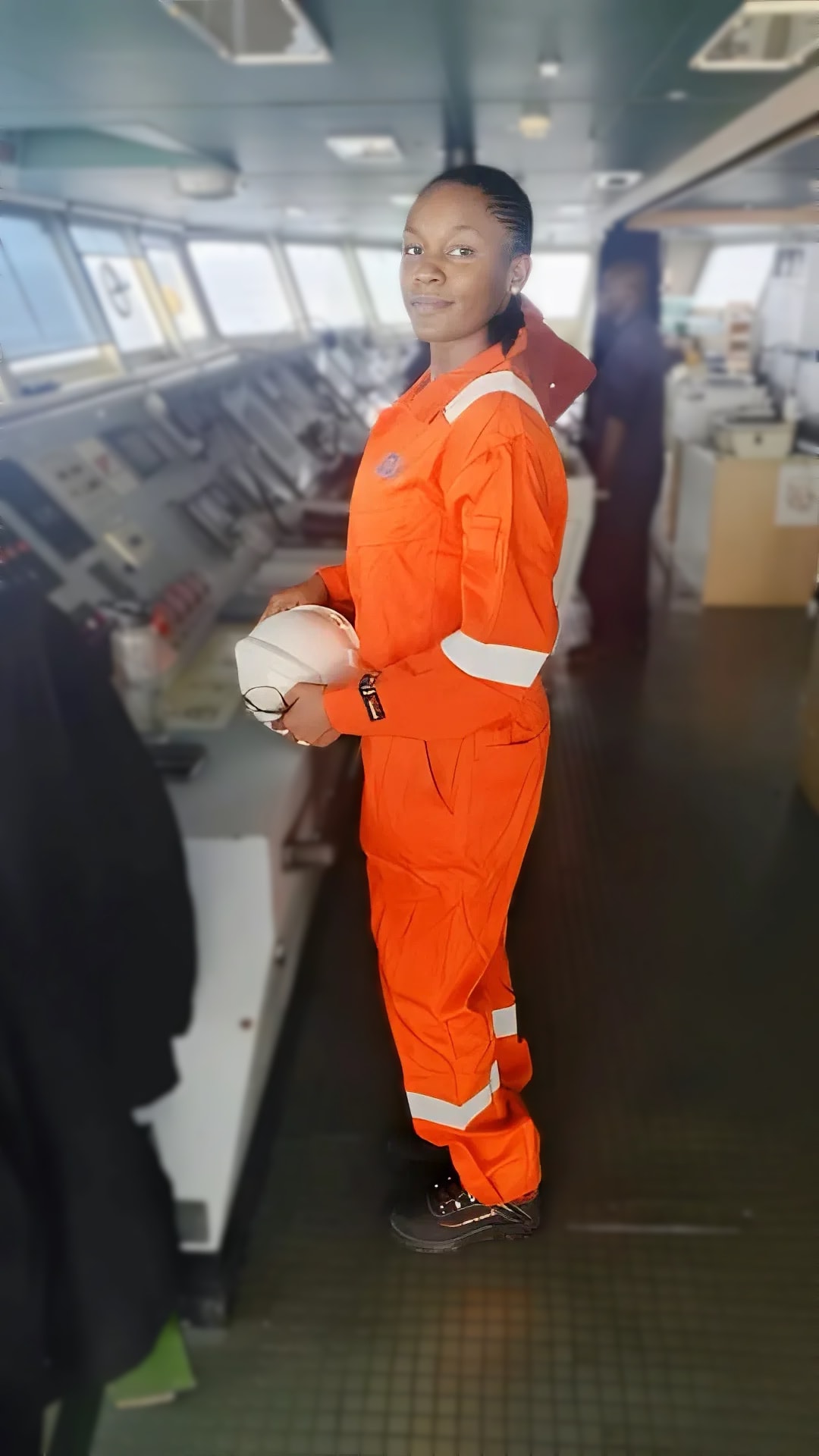Distinction in Motion: Cadet Akpan Nkese Israel Begins Sea Career