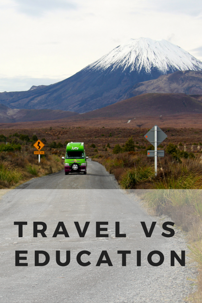 Travel VS Education