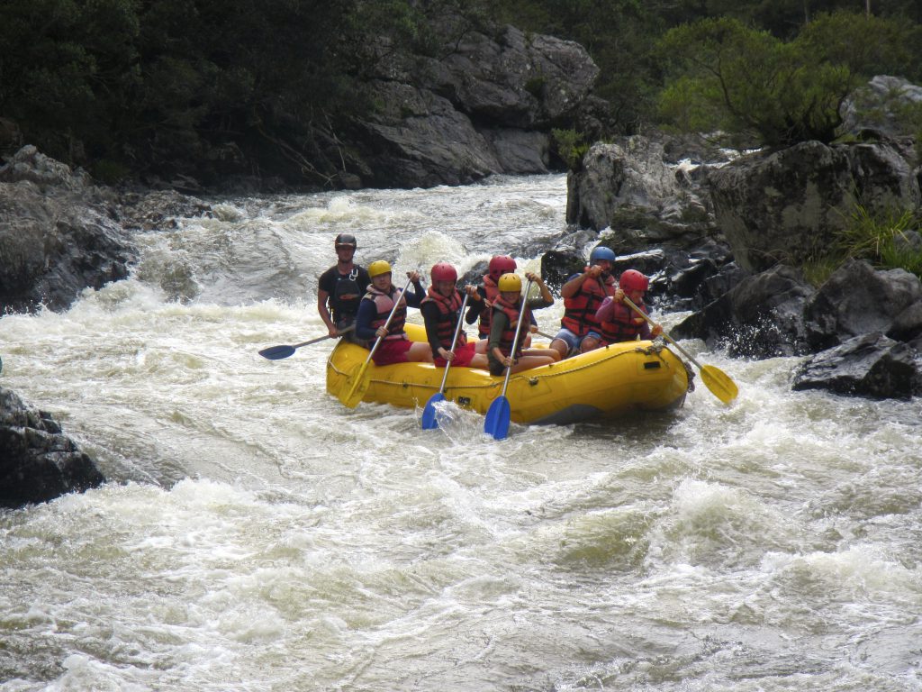 White Water Rafting on the Nymboida River