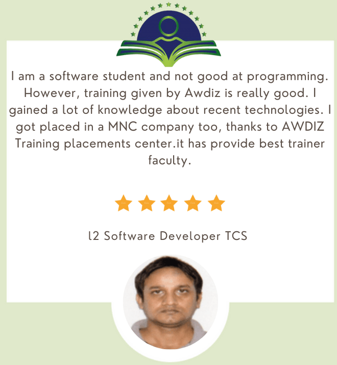 awdiz mean stack developer course candidate review tcs