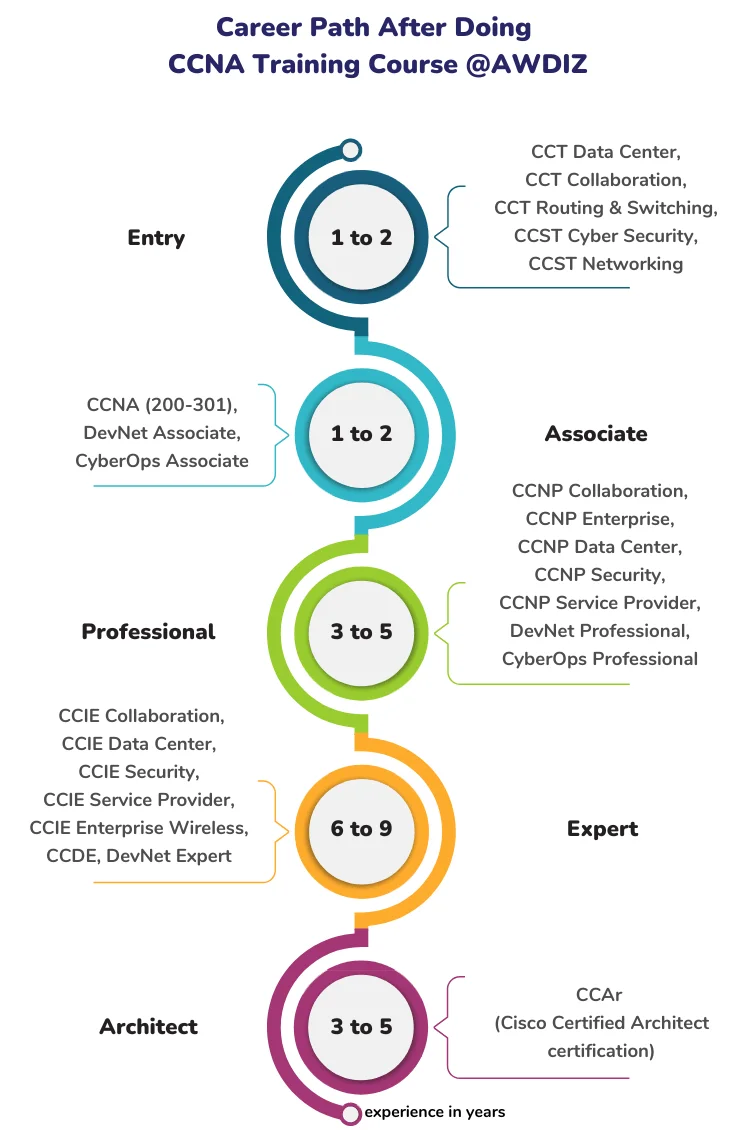 Cisco Certifications Career Path