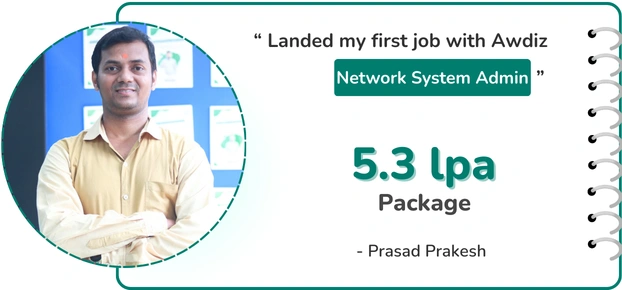 awdiz network system administrator training placements 5.30 lpa jogeshwari