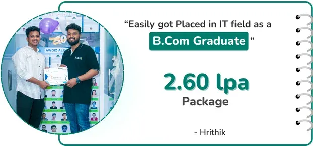 awdiz switch career to it course placements 2.60 lpa