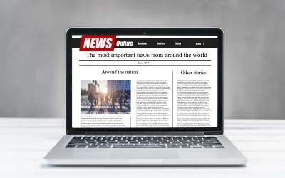 Wireframe and Prototype Creation for a News Website