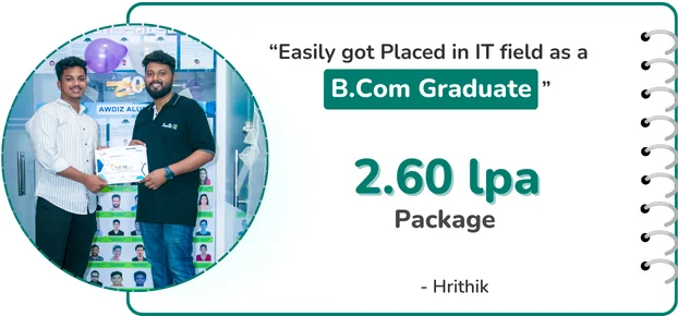 awdiz ccna course placements 2.60 lpa thane