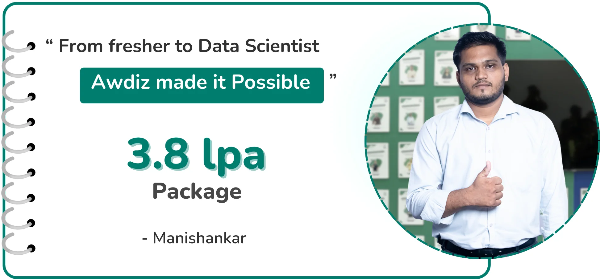 awdiz data science course with certificate placements 3.8 lpa telangana