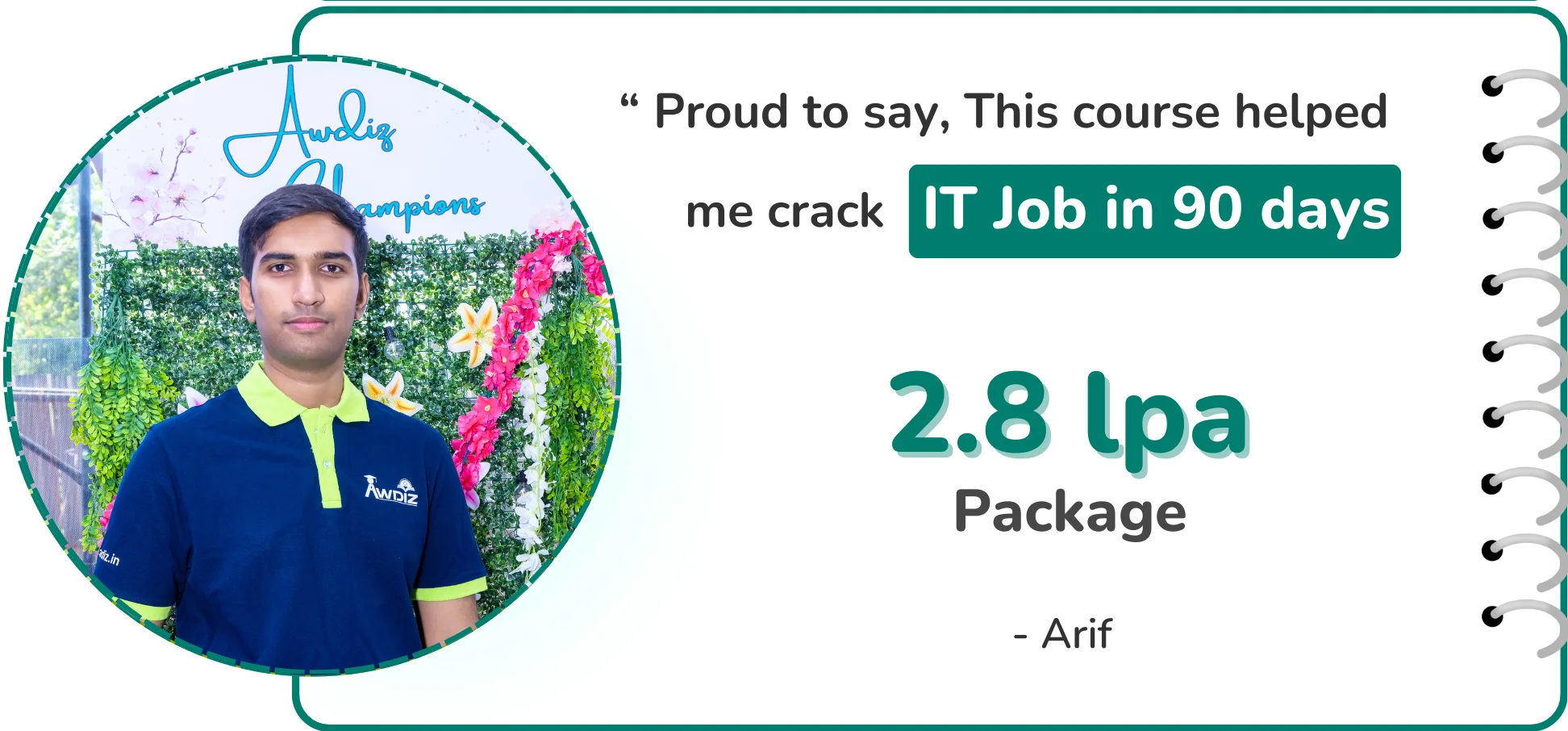 awdiz diploma in web application hacking & bug bounty placements 2.8 lpa