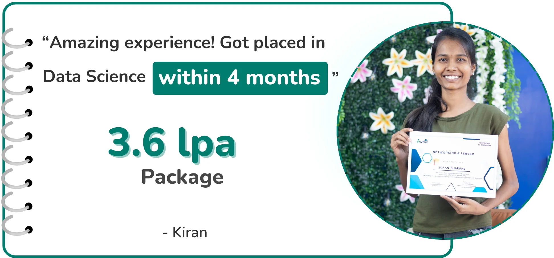 awdiz AI course with certificate placements 3.6 lpa Delhi