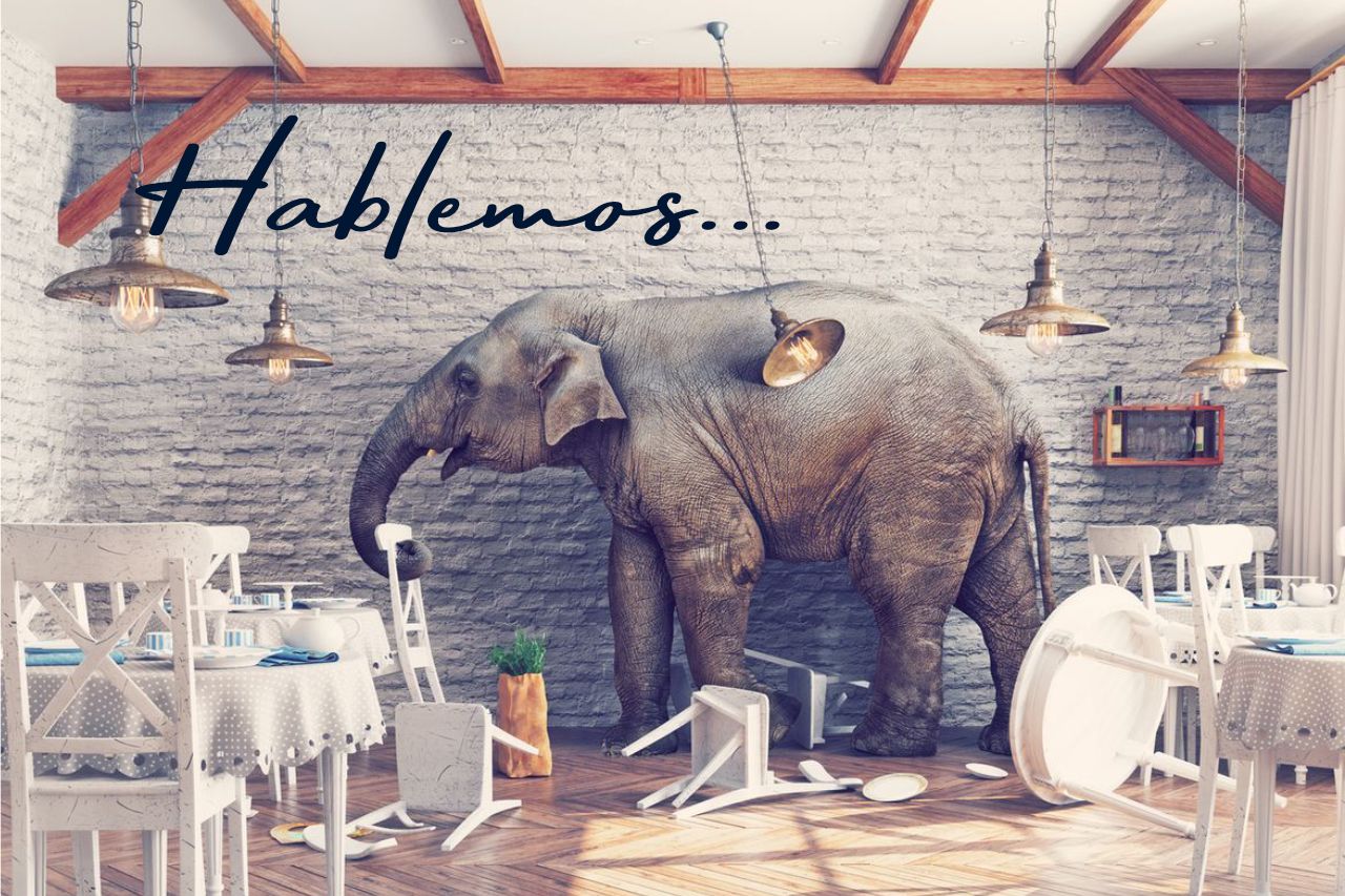 Hablemos. (Del Elefante en el Restaurante).