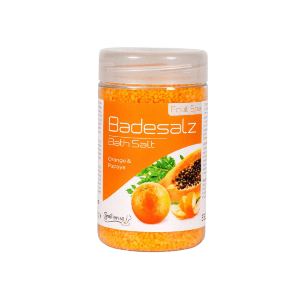 Camillen Fruit Bath Salt Orange & Papaya 350gr