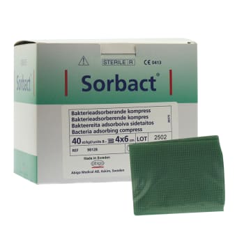 Sorbact Kompress 4x6cm**