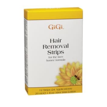 GiGi Hair Removal Strips Face 12 stk**