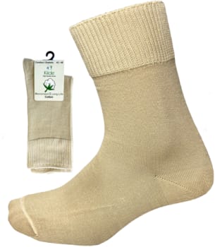 Kilde® Cotton Comfort & Diabetic Sock Beige