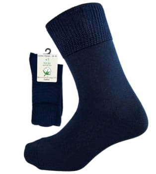 Kilde® Bamboo Comfort & Diabetic Sock Dark Blue