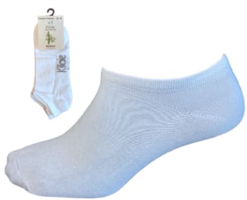 Kilde® Bamboo Comfort & Diabetic Ankle Sock White