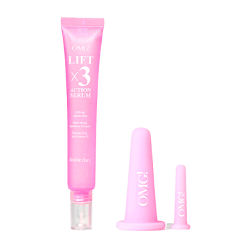 OMG! LIFT x3 Action Serum w/cupping kit**