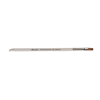 IBD Professional Gel Brush clear handle med logo**