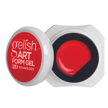 Gelish Art Form Gels NEON RED CRÈME  5g