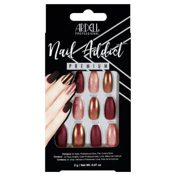 Ardell Nail Addict Red Cateye***