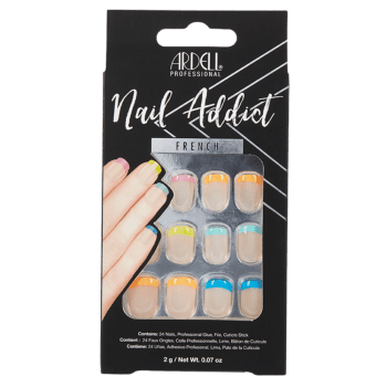 Ardell Nail Addict Rainbow French