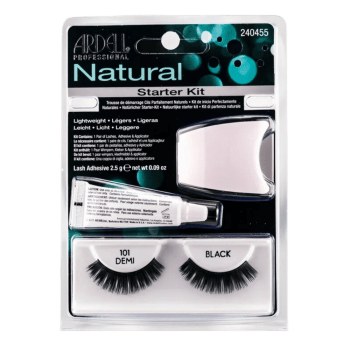 Ardell Starter Kit Natural Lashes 101 Demi Black