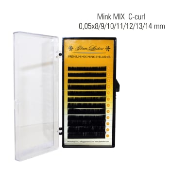 GlamLashes Mink C-Curl 0,05