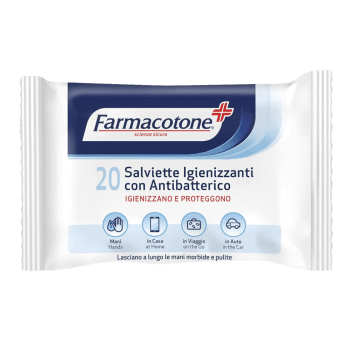 Cotoneve Farmacotone Sanitizing Wet Wipes 20stk**