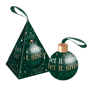 LBC Let It Snow 250ml Bath Soak Toasted Praline & Sweet Vanilla