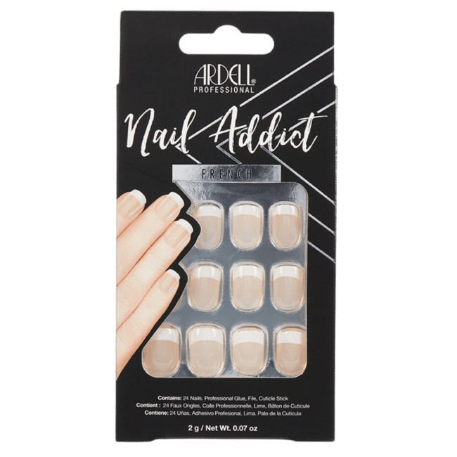 Ardell Nail Addict Classic French Tip