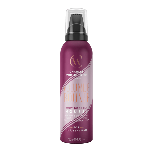 Charles W. Volume & Bounce Body Booster Mousse 200ml