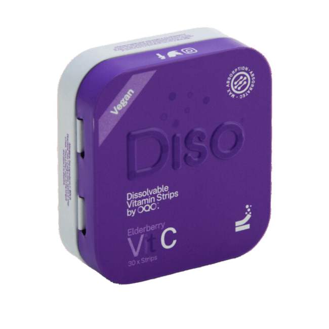 Diso VIT C Elderberry 30stk**