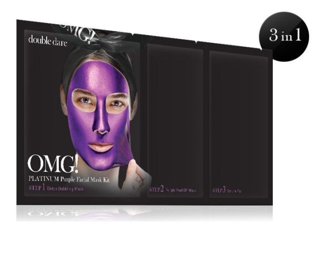 OMG! Platinum PURPLE Facial Mask UTGÅTT 