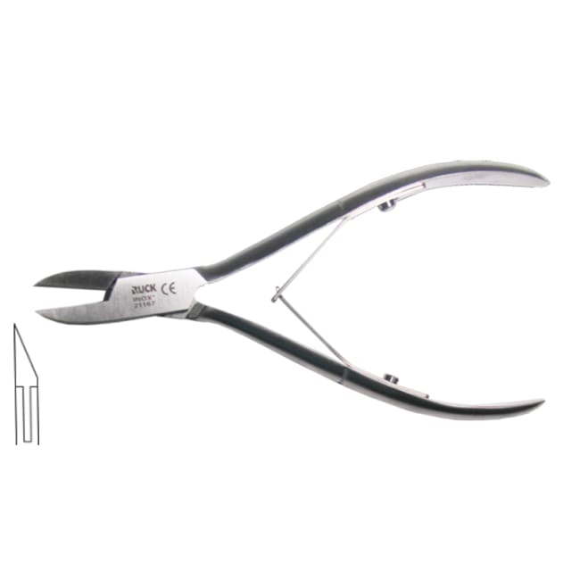 Negletang 13cm flatt
