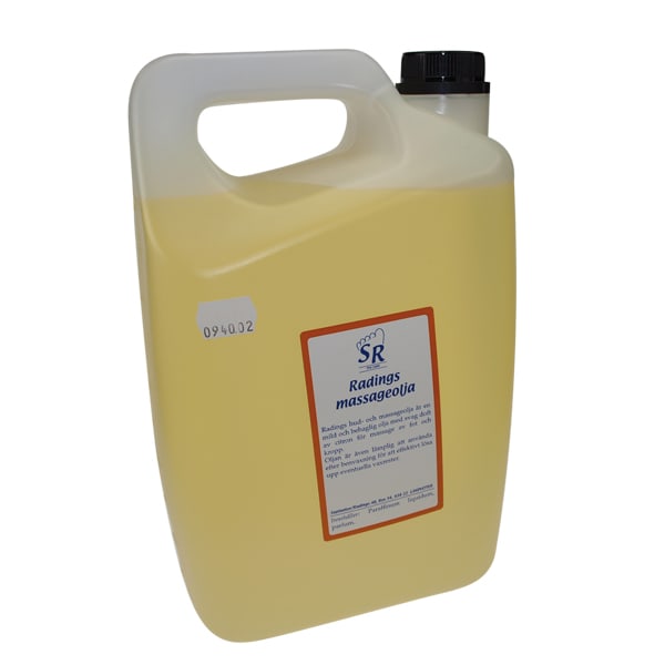 Radings Massasjeolje sitron 5 liter