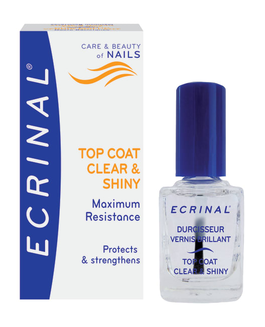 Ecrinal Clear & Shiny Top Coat 10ml