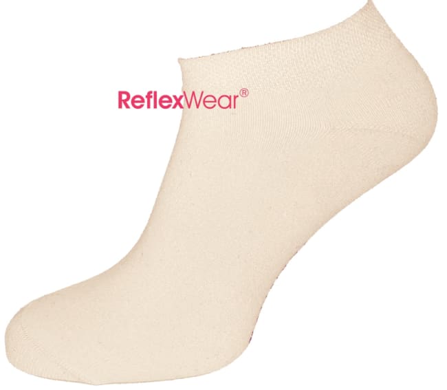 ReflexWear Ankelsokk Lys beige 