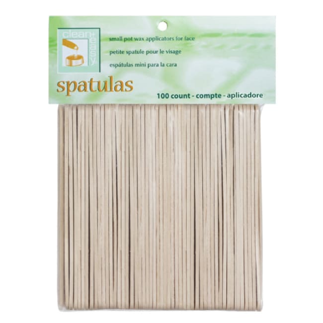 Clean+Easy Small Wood App Sticks 100 stk. (spatler)