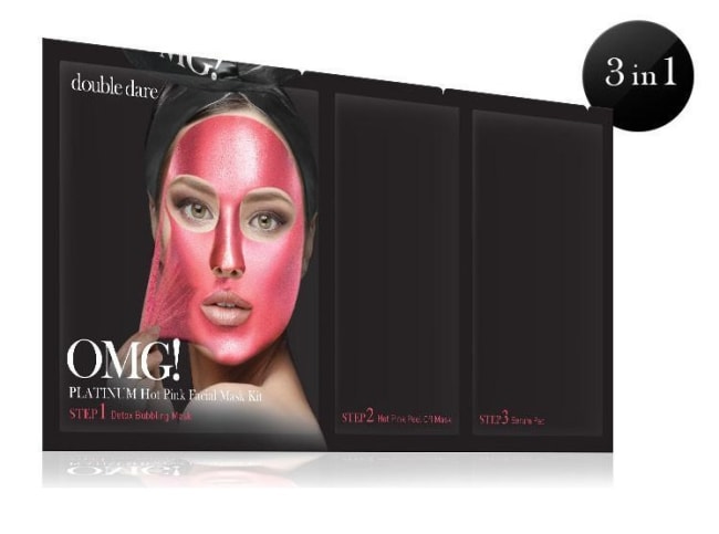 OMG! Platinum HOT PINK Facial Mask 