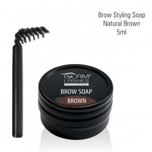 GlamLashes Brow Styling Soap Natural Brown 5ml**