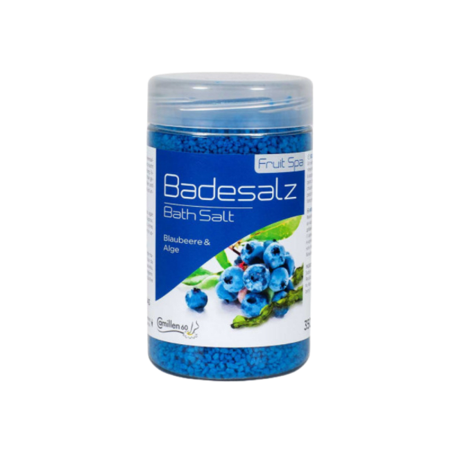 Camillen Fruit Bath Salt Blueberry & Algae 350gr