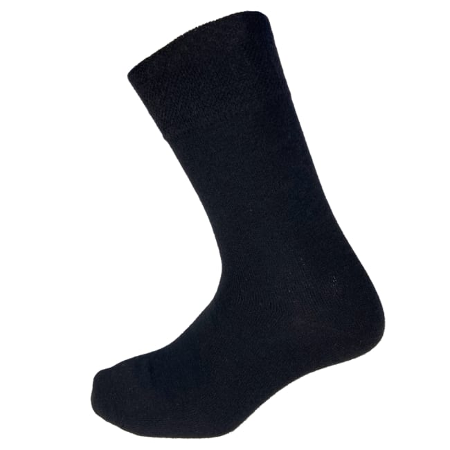 Kilde® Merino Wool Diabetic & Comfort Sock Black