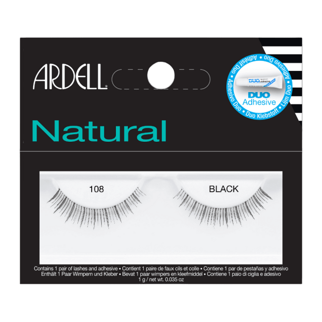 Ardell Natural Lashes 108 Demi Black