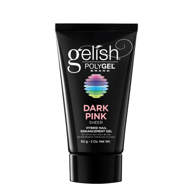 Gelish PolyGel Dark Pink 60g**