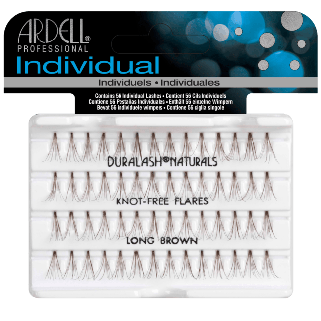 Ardell Individual Naturals Knot-Free Lashes Long Brown**