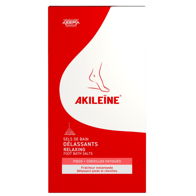 Akileïne Relaxing Foot Bath Salts 300gr.