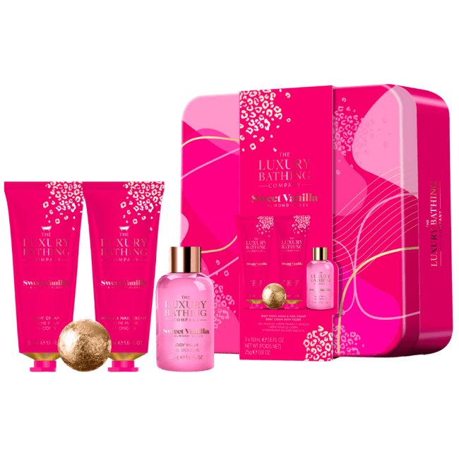 LBC Relax & Unwind Kit Sweet Vanilla & Almond Glaze