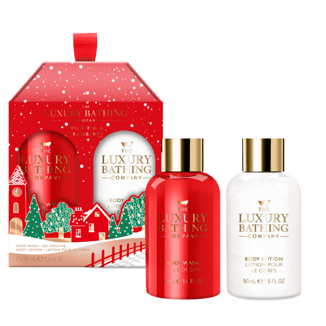 LBC Body Glow Duo Wild Fig & Cranberry