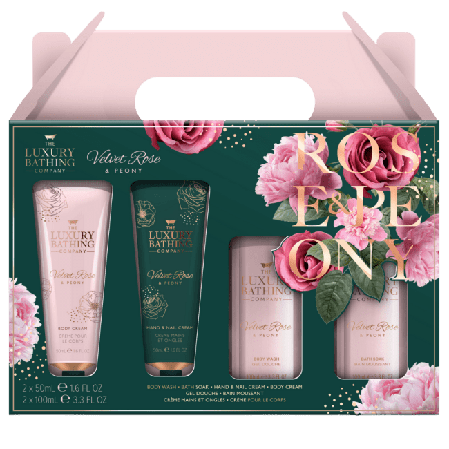 LBC Top to Toe Essential Kit Velvet Rose & Peony