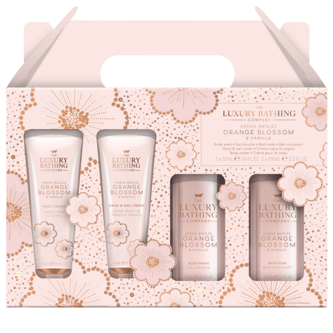 LBC Top to Toe Essentials Kit Orange Blossom & Vanilla