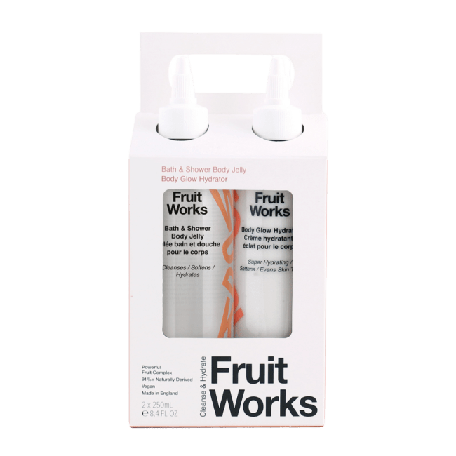 Fruit Works Cleanse & Hydrate Duo 200ml x 2